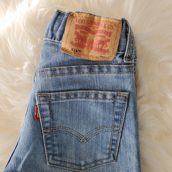 Levi's 514 Straight Jeans, Kids, Size 5 Reg - Picture 2 of 9